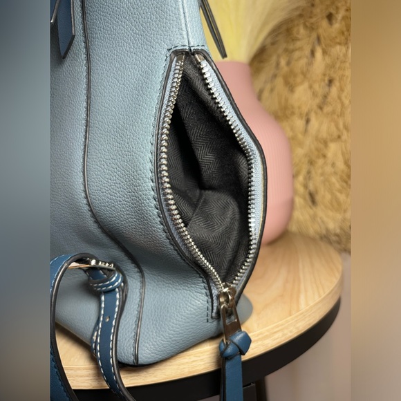 Loewe💎RARE Dumbo Disney Capsule Collection Leather Goya Backpack💎Blue✨LIKE NEW - Picture 8 of 16